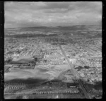 Palmerston North, Manawatu-Whanganui, with Queen Elizabeth College in the foreground