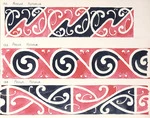 Godber, Albert Percy, 1876-1949 :[Designs for rafter patterns]. 132. Arawa, Rotorua; 133. Arawa, Rotorua; 134. Arawa, Rotorua. [1940-1942?]