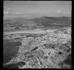 Rotorua Hospital, Bay of Plenty district, including housing and hills