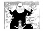 Brockie, Robert Ellison, 1932- :"Kim Dotcom? Moi? Never heard of him." 4 May 2012