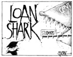 Winter, Mark 1958- :Loan shark - "Students!!! yum yum yum yum yum yum." 4 May 2012