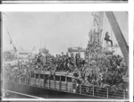 New Zealand troops sailing for the South African War