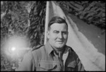 Cedric Raymond Mentiplay, correspondent with NZ PRS, Italy, World War II - Photograph taken by George Kaye