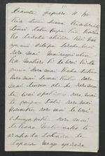 Letters in Maori