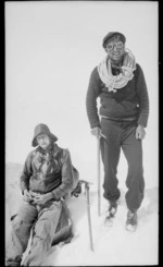 Mountaineers on top of Mount Evans, New Years Day 1934