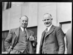 Cadman, F.B. (Auck) Cadwallader, T. (Wellington), Vice Presidents, at annual meeting of RNZAC in Wellington, 25/7/45