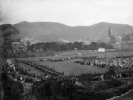 Dominion Day celebrations at the Basin Reserve, Wellington