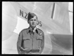 RNZAF Flight Sergeant D Stark, Flight Engineer for survey flight to Japan