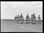 14th Squadron, band leading march past at Ardmore