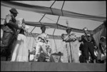 Opera burlesque presented by members of the Kiwi Concert Party in Volturno Valley, Italy, World War II - Photograph taken by George Kaye
