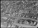 View of the Tip Top Icecream Factory amongst residential housing, Epsom, Auckland