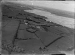 Glendowie, Auckland City, aerial view of Kerridge family home with tennis courts and ornamental gardens, West Tamaki Road