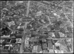 View of the Octagon with surrounding streets looking southwest, Dunedin City