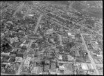 View of the Octagon with surrounding streets, Dunedin City, Otago