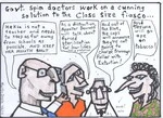 Doyle, Martin, 1956- :Govt. spin doctors work on a cunning solution to the class size fiasco...7 June 2012
