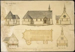 Beatson, William, 1807-1870 :Saint Barnabas' Church, Stoke / W Beatson, architect. [Plan, elevations, and sections. 1861-1863].