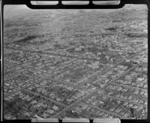 View south over Christchurch City and suburbs, Canterbury Region