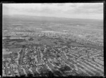 One Tree Hill Borough Council area and the suburb of Epsom with Manukau Road in foreground and One Tree Hill Domain beyond, Auckland City