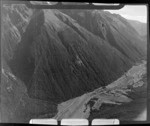 Arthurs Pass, Canterbury, including road and houses