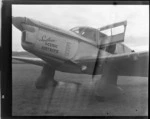 Southern Scenic Airtrips, Percival Proctor ZK-AJY airplane 'The Merry Widow' (Hewett's machine at Dunedin)