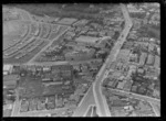 Browne Bros and Geddes confectioners factory, Newmarket, Auckland, including surrounding area