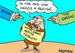 Bromhead, Peter, 1933-:Maori Woman's Refuge problems - "I'm the one who needs a refuge..." 29 June 2012