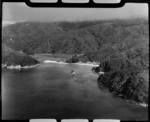 Golden Bay showing inlet and coastline, Tasman Region