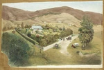 Aubrey, Christopher, fl 1868-1906 :Price's homestead, [Southland]. 1883