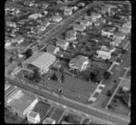 Mt Roskill/Onehunga area, Auckland, including an Independent Grocers Alliance (IGA) supermarket with carpark, and rows of houses