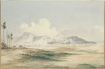 [Mitford, John Guise] 1822-1854 Attributed works :Rotorua Lake from the Mission Station [ca 1845]