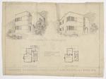 Crichton, McKay & Haughton :Proposed residence, Rona St, Eastbourne for I Bowie Esq. August 1938.