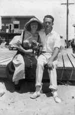 Maurice and Nola Luxford, Balboa Beach, California