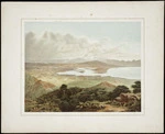 Gully, John, 1819-1888 :[The Waimea Plains and cultivated country near Nelson] / John Gully [1875?]. Marcus Ward & Co, London, [1877].