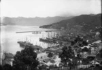 Overlooking Lyttelton and harbour