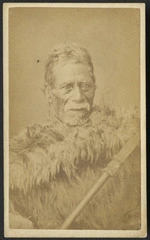 Price, Thomas E (Masterton) fl 1879-1900 :Portrait of unidentified Maori man