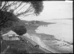 Scene by the waterfront at Port Waikato