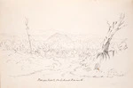 Johnson, John 1794-1848 :Mangaturoto f[ro]m behind Waimate. [1840?].