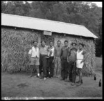 Young men from Niue, Raoul Island, Kermadec Islands