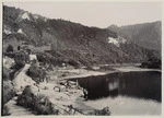 Whanganui River and surrounding countryside at Pipiriki