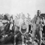 Three New Zealand soldiers, Gallipoli, Turkey