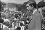 Crowd at surf carnival, Worser Bay, Wellington, New Zealand