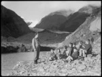 School children at Fox Glacier