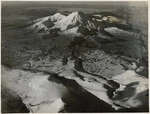 Mounts Ngauruhoe and Tongariro from the air - Photographed by whites Aviation