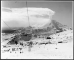 Skiers on Mount Ruapehu