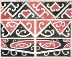 Godber, Albert Percy, 1876-1949 :[Drawings of Maori rafter patterns]. 41. Ko te Hono Ki Rarotonga. Tokomaru Bay 1934; 42. Whare rununga whakairo. Te Arai. Manutuke; 43. [1939-1947].