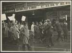 Confrontation between police and strikers, Wellington