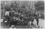 Funeral procession for Richard John Seddon leaving St Paul's, Thorndon, Wellington