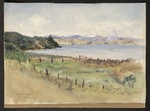 [Smith, Maurice Crompton] 1864-1953 :Uncle's Bay, 26.1.24. Golden Gate nr. Wellington.