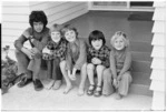 Five children in foster care, Porirua, New Zealand
