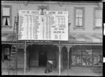 Pahiatua Herald general election results board